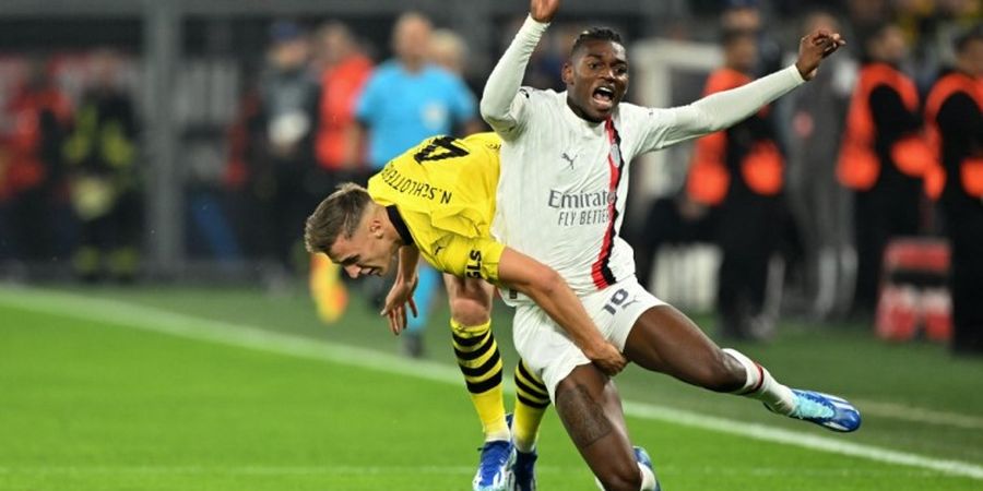 Hasil Liga Champions - Ditahan Borussia Dortmund, AC Milan Masih Ompong