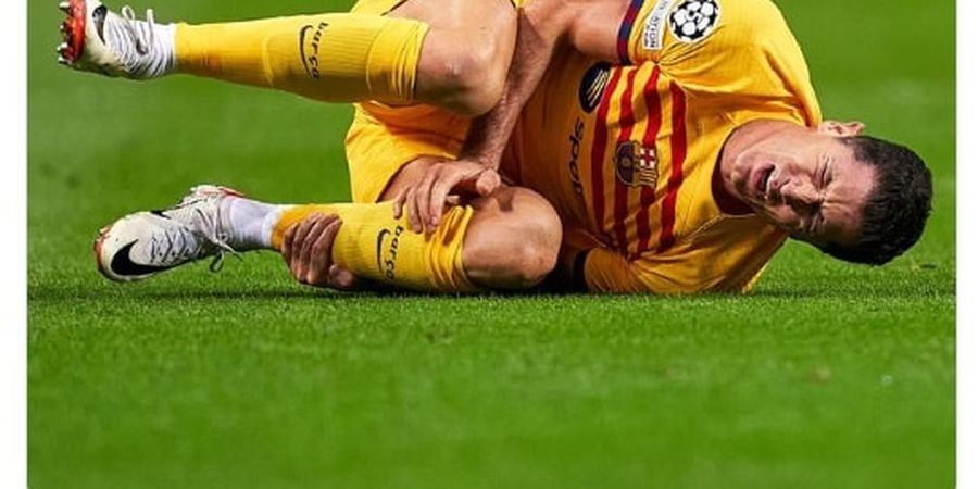 Cedera Lewandowski Lebih Gawat, Barcelona Terancam Tanpa Bomber di El Clasico Versus Real Madrid