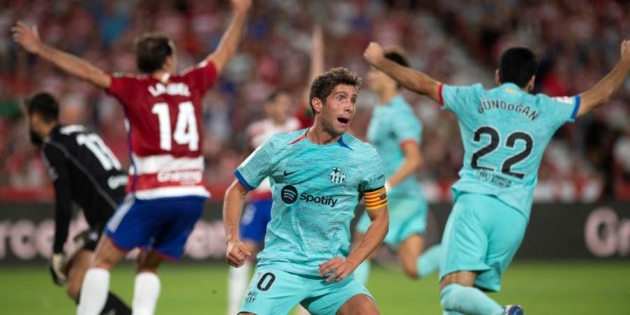 Hasil dan Klasemen Liga Spanyol - Barcelona Gagal Gusur Tetangga, Atletico Madrid Menang Gosok Voucher Penalti