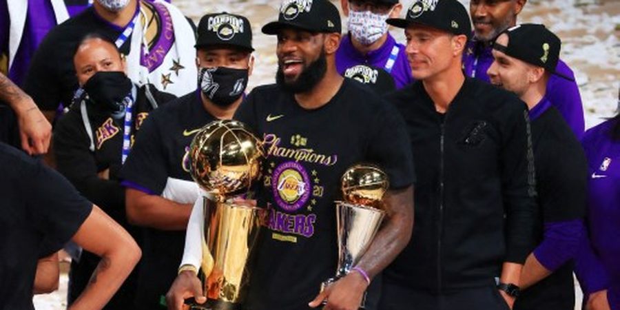 SEJARAH HARI INI - Rekor-rekor Bermunculan, LeBron James Bawa LA Lakers Jadi Juara NBA Terbanyak