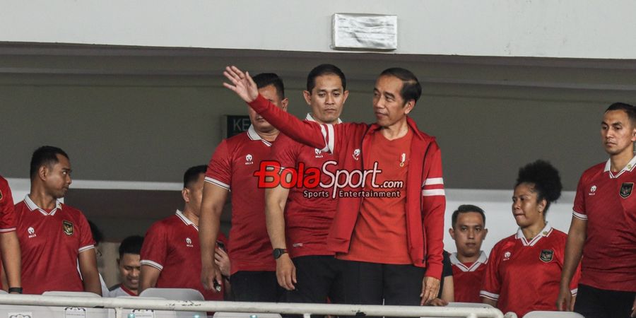 Doanya Terkabul, Jokowi Puji Setinggi Langit Permainan Timnas U-23 Indonesia Usai Menang Telak Atas Yordania