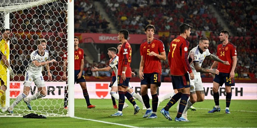 Hasil Lengkap Kualifikasi Euro 2024 - Skotlandia Susul Spanyol Lolos Tanpa Bermain