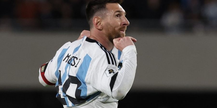 Latihan Pertama, Gelandang Argentina Disikut Messi sampai Nyengir