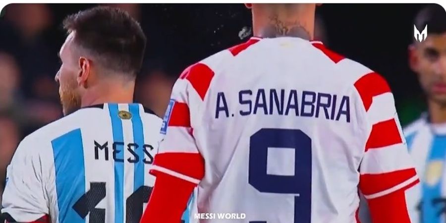 Messi Diludahi Penyerang Paraguay Setelah Adu Bacot