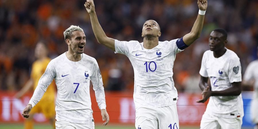 Hasil Kualifikasi Euro 2024 - Prancis Bungkam Belanda dan Amankan Tiket ke Jerman Berkat Brace Kylian Mbappe