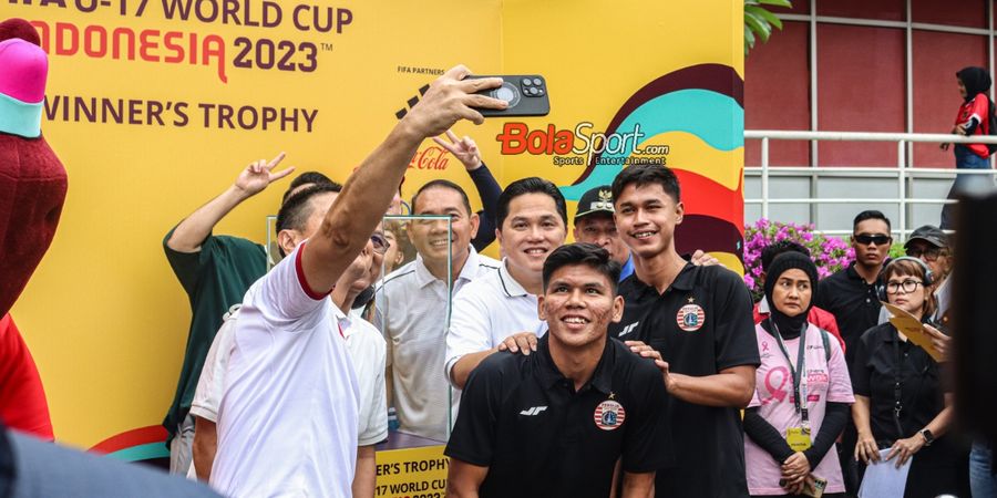 Erick Thohir Optimis Piala Dunia U-17 Akan Sukses Usai Trophy Experience Disambut Begini oleh Masyarakat