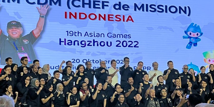 CdM Indonesia untuk Asian Games 2022 Resmi Dibubarkan oleh Ketua NOC Indonesia
