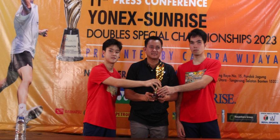  Yonex Sunrise Doubles Special Championships 2023, Sumbangsih Peraih Emas Olimpiade Sydney, Candra Wijaya Jaga Sektor Ganda