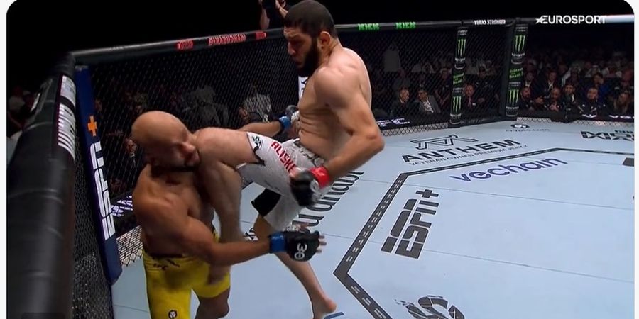 Hasil UFC 294 - Lawan Terkuat Khamzat Chimaev Menebar Horor