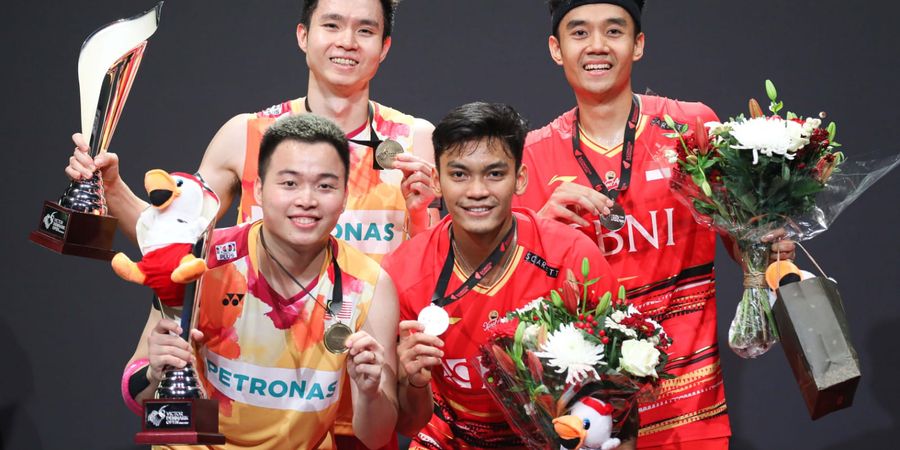 Hadiah Rexy Mainaky untuk Ganda Putra No 1 Malaysia usai Pecah Telur Gelar Juara