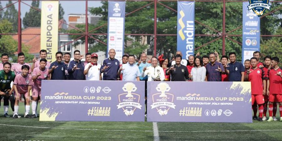 Waketum PSSI Puji Gelaran Media Cup 2023 yang Rebutkan Piala Menpora, Sekaligus Jadi Wadah Silaturahmi