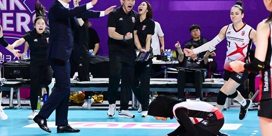 Liga Voli Korea - Serangan Panik Terpa Megawati Dkk, Pelatih Red Sparks Frustrasi Dipecundangi Juara Bertahan Kalahan 2 Kali