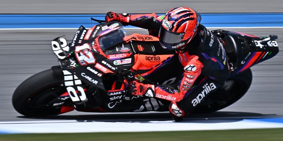 MotoGP Malaysia 2023 - Saat Mesin Aprilia Terbakar, Vinales Ikut Katakan Tidak Gabung Honda