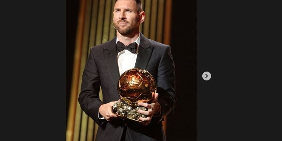 Ballon d'Or 2023 - Mbappe Pulang dengan Hampa, Kirim 8 Kata buat Messi