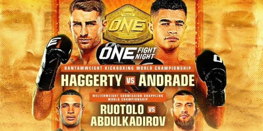 Hasil ONE Fight Night 16 - Raja Muay Thai Pukul Jatuh Raja MMA, Jonathan Haggerty Juara 2 Disiplin 