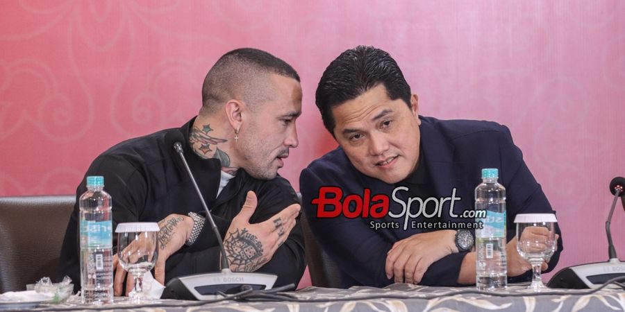 Kata Erick Thohir Usai Radja Nainggolan Resmi Gabung Bhayangkara FC