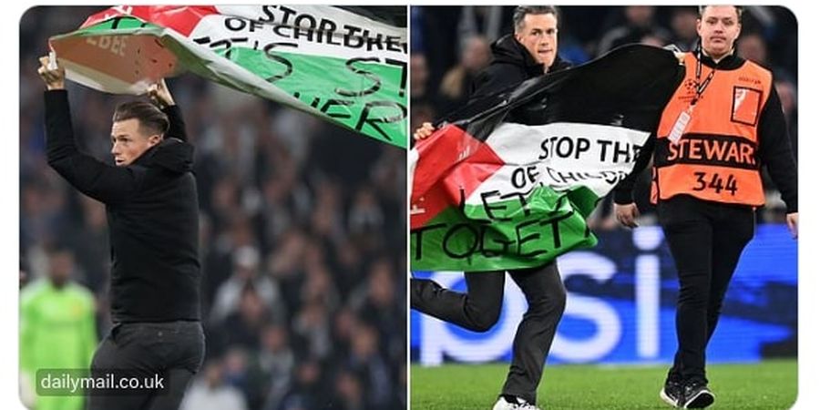 Kala Bendera Palestina Berkibar di Lapangan Duel Man United Kontra FC Copenhagen