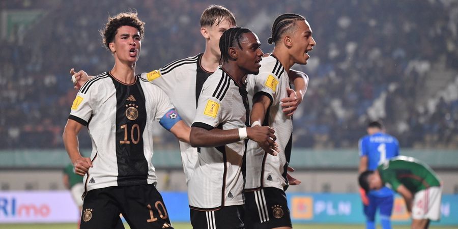 Klasemen Grup F Piala Dunia U-17 2023 - Jerman Genggam Tiket 16 Besar, Venezuela Halangi Comeback Meksiko