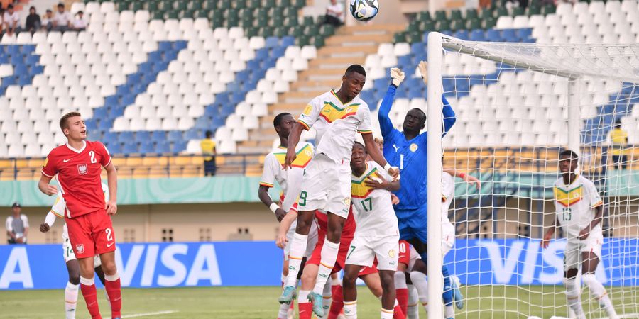 Hasil Piala Dunia U-17 2023 - Diwarnai Cuaca Berpetir, Senegal Pastikan Lolos 16 Besar Sekaligus Kubur Mimpi Polandia