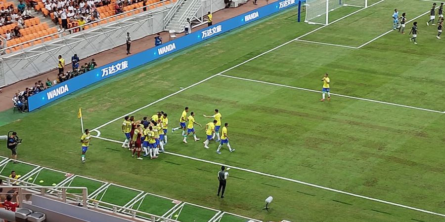 Hasil Piala Dunia U-17 2023 - Brasil Pesta Gol ke Gawang Kaledonia Baru, tetapi Masih Kurang Satu dari Inggris