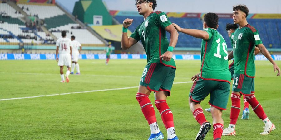 Hasil Piala Dunia U-17 2023 -  Meksiko Bermain Imbang Lawan 10 Pemain Venezuela