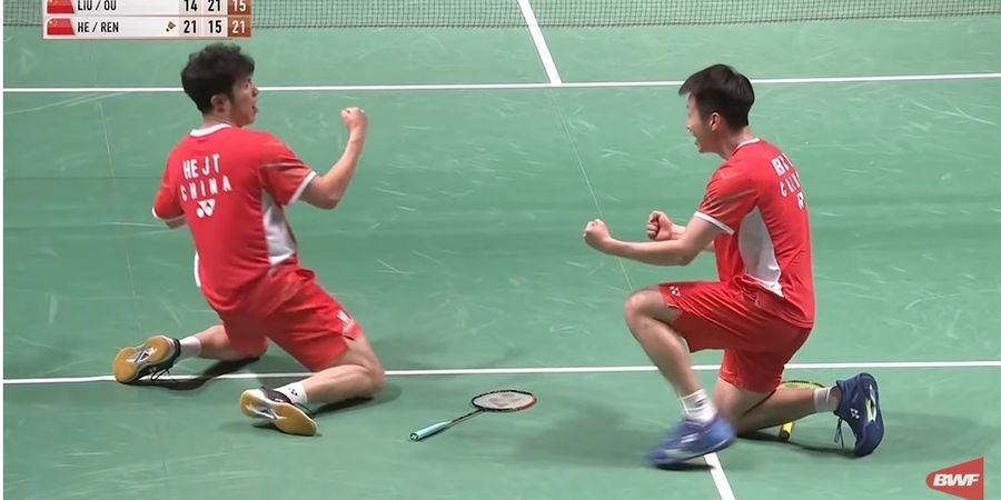 Hasil Final Kumamoto Masters 2023 - Tipuan Khas Ginting Hiasi Kemenangan Penjegal Rahmat/Kevin dalam Derbi Ganda Putra China