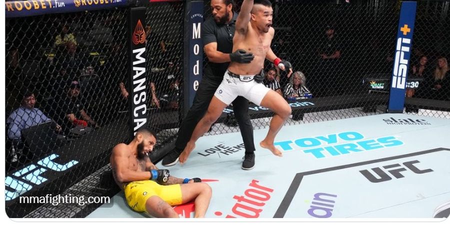 Hasil UFC Vegas 82 - Kerennya Jeka Saragih, Buka Jalan 9 Kemenangan Finish