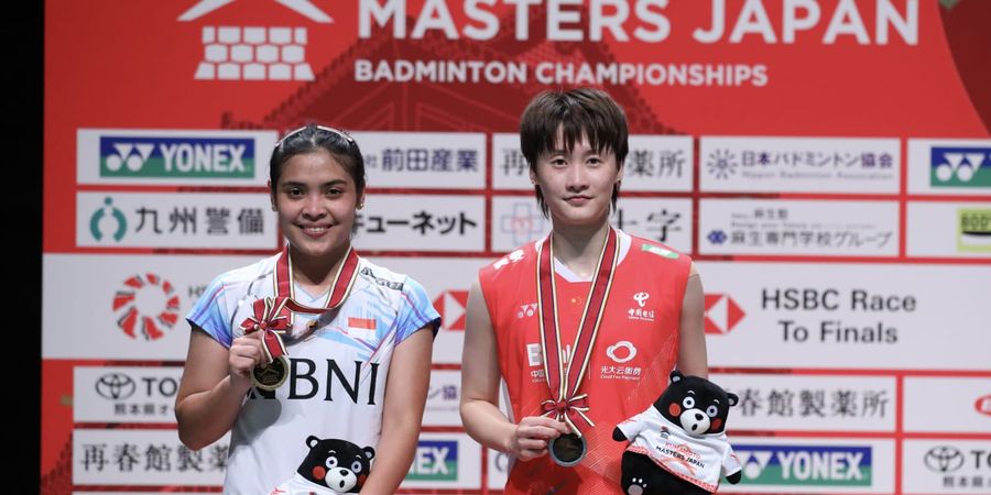 Juara Olimpiade Akui Kewalahan dengan Kecepatan Gregoria hingga Kalah Telak di Final Kumamoto Masters 2023