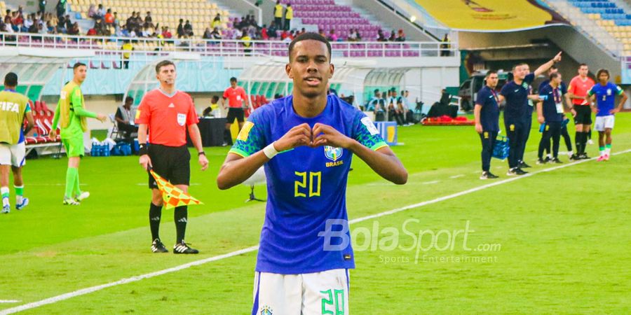 Hasil Piala Dunia U-17 2023 - Brace Winger Berjuluk Messinho Antar Brasil ke 8 Besar Usai Tundukkan Ekuador