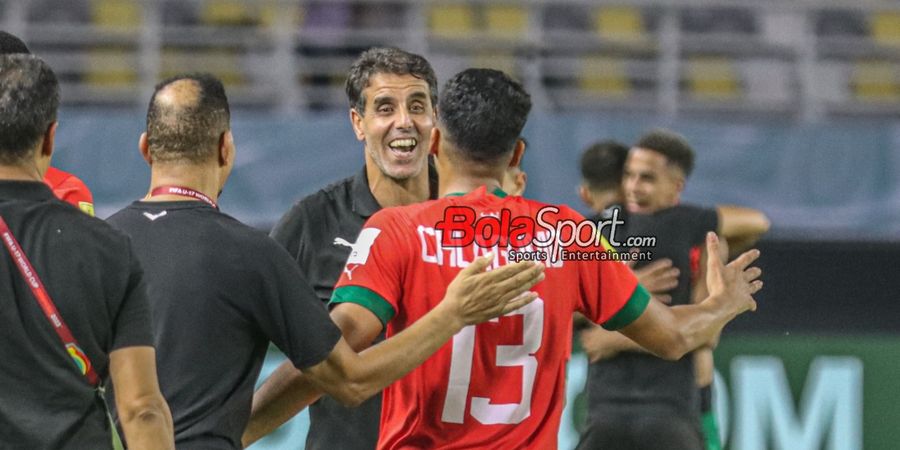 Piala Dunia U-17 2023 - Menang Lewat Drama Adu Penalti, Pelatih Maroko Puji Pemainnya Setinggi Langit