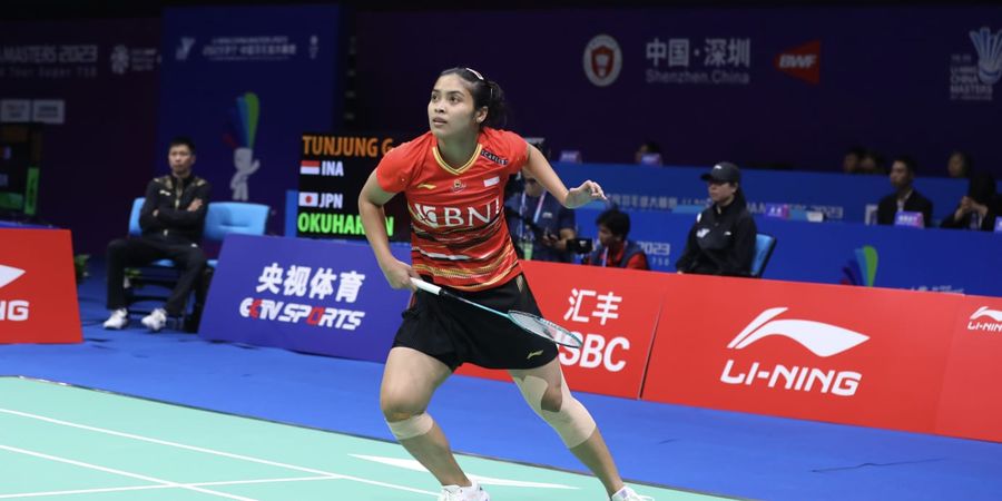 China Masters 2023 - Kondisi Telapak Kaki Bukan Alasan, Gregoria Kecewa Tidak Manfaatkan Kesempatan