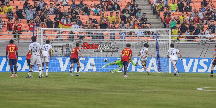 Hasil Piala Dunia U-17 - Diwarnai Kartu Merah Kiper Spanyol, Jerman ke Semifinal usai Dapatkan Voucher Penalti