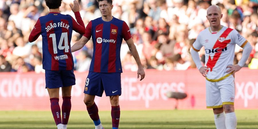 Hasil Liga Spanyol - Gol Bunuh Diri Hindarkan Barcelona dari Kekalahan Kontra Rayo Vallecano