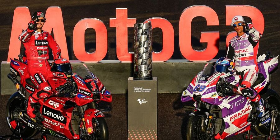 Juara Dunia MotoGP, Francesco Bagnaia Sebut Jorge Martin Lebih Ngelawan dari Fabio Quartararo