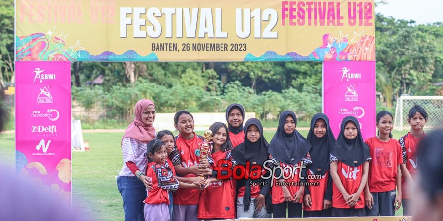 ASBWI Gandeng Rumah Cemara Gelar Festival Sepak Bola Putri U-12 di Banten