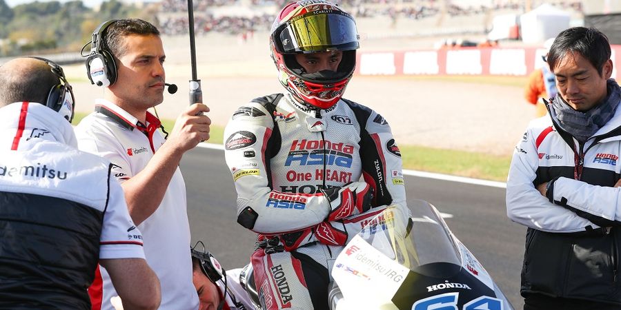 Lonjakan Enam Tempat Mario Aji di Moto3 Valencia 2023 Hilang saat Libas Trek Lurus