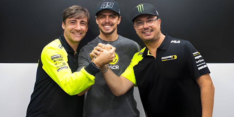 Jadi Anak Buah Valentino Rossi, Fabio Di Giannatonio Merasa Dapat Pertolongan Super