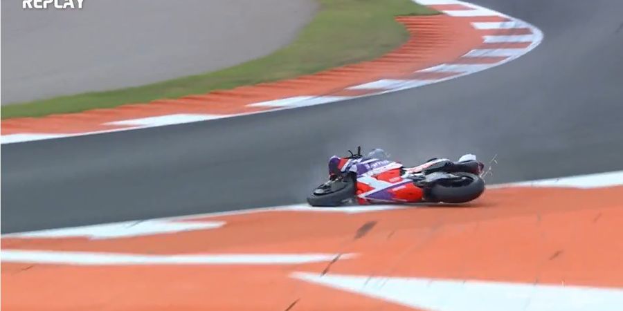Tes MotoGP Valencia - Merananya Jorge Martin Usai Crash 2 Kali, Kesan Buruk dan Tak Beres dengan Desmosedici GP24