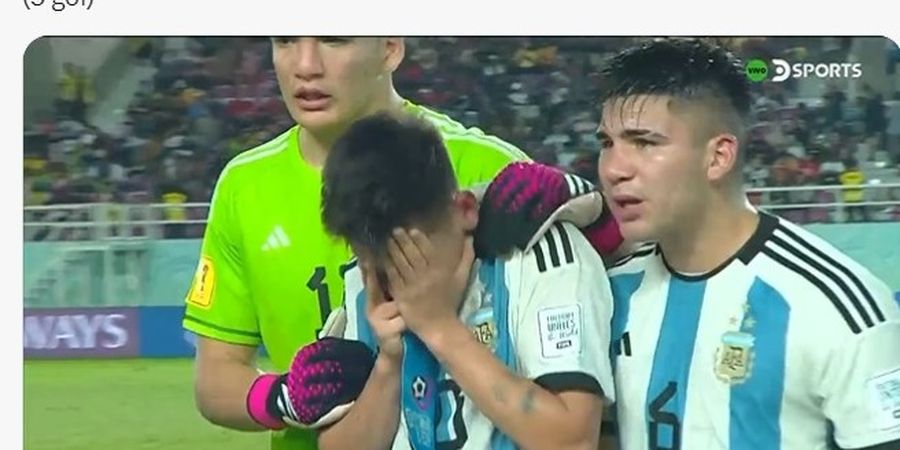 Tangisan Titisan Messi Akhiri Cerita Argentina di Piala Dunia U-17 2023