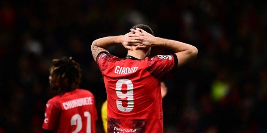 Hasil Liga Champions - Kombo Petaka dari Giroud-Calabria-Thiaw-Maignan, AC Milan di Ujung Tanduk