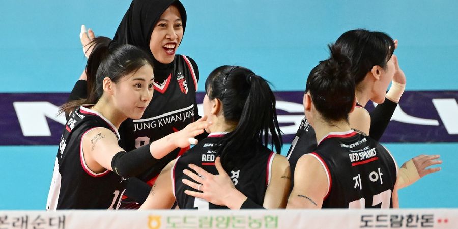 Klasemen Liga Voli Korea - Megawati dan Red Sparks Ditendang, Nelangsa dari Kemenangan Rival Asia Tenggara