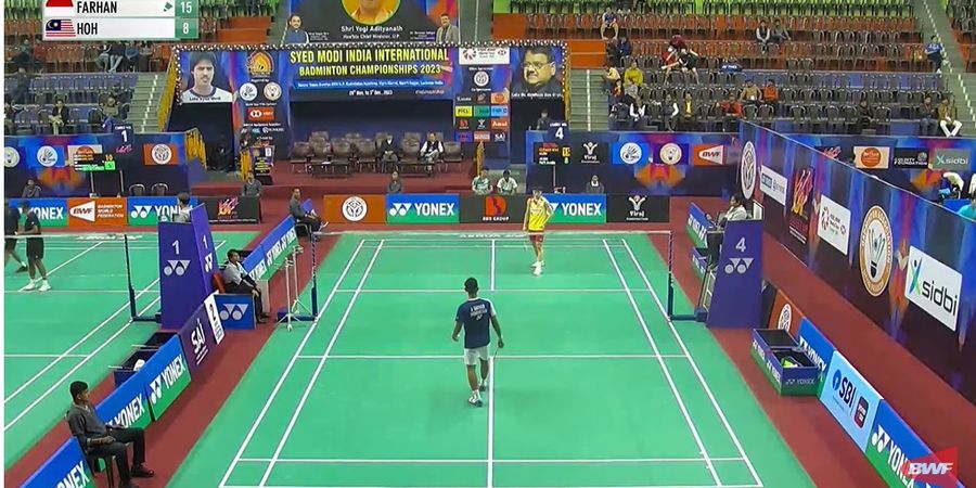 Hasil Syed Modi International 2023 - Tikungan Jahanam 12-20 Antarkan Alwi Farhan Ganyang Tunggal Putra Malaysia dan Lolos ke Perempat Final