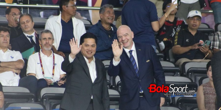 Akrab, Erick Thohir Hadiri Final Piala Dunia U-17 2023 Bersama dengan Presiden FIFA