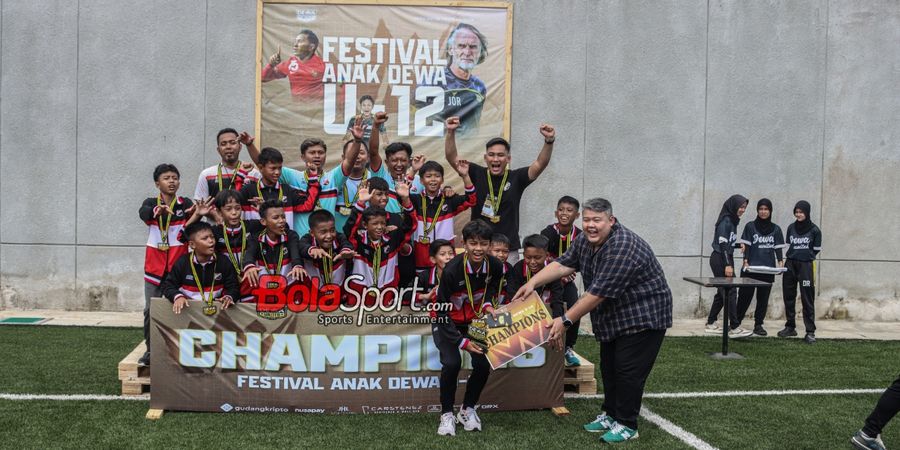 Dewa United Bikin Festival Anak Dewa U-12 Demi Lahirkan Bibit Baru di Timnas Indonesia