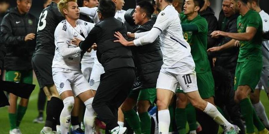 AFC Kecam Insiden Tawuran di Liga Champions Asia, Klub China dan Thailand Bakal Dikenai Sanksi Plus Denda