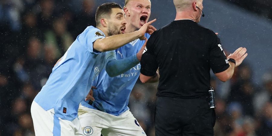 Man City Vs Tottenham - Momen Haaland Maki-maki Wasit dan Gagal Cetak Gol ke Gawang Kosong, Bukti Dia Manusia Biasa