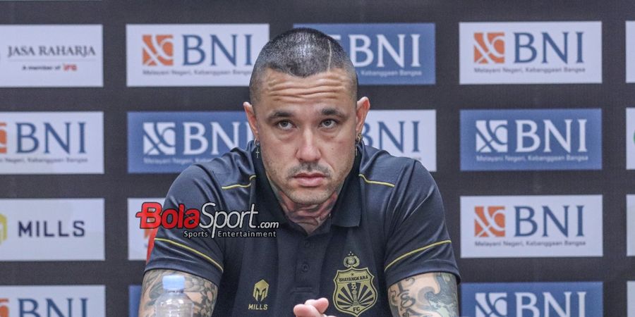 Kata Radja Nainggolan usai Jalani Latihan Perdana dengan Bhayangkara FC