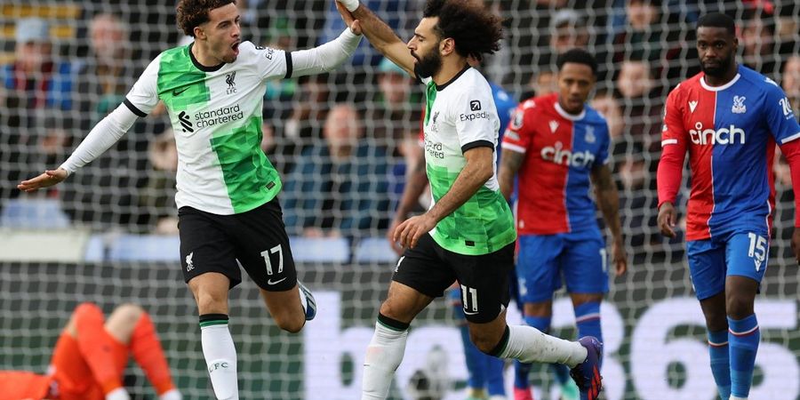 Hasil Liga Inggris - Jaga Tradisi Comeback, Liverpool Menang Dramatis atas Crystal Palace