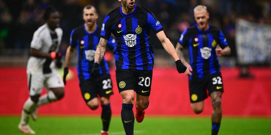 Hasil Liga Italia - Pasukan Transformers Inter Milan Lumpuhkan Udinese 4 Gol Tanpa Jawab