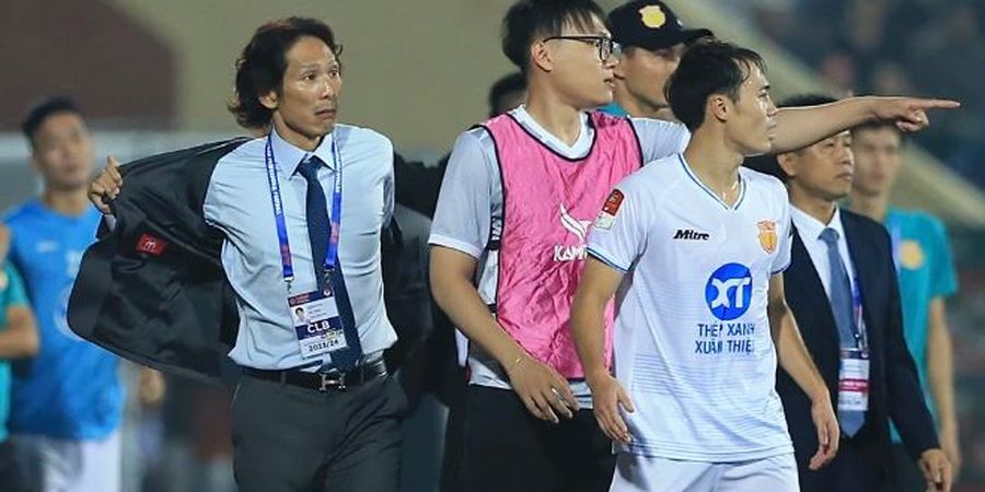 Sampai Lepas Jas, Eks Asisten Shin Tae-yong Nyaris Adu Jotos dengan Pemain Lawan di Liga Vietnam